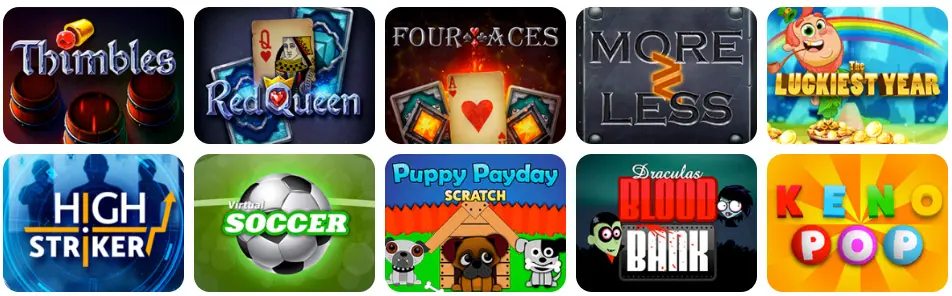 Jeux en ligne Astromania Casino