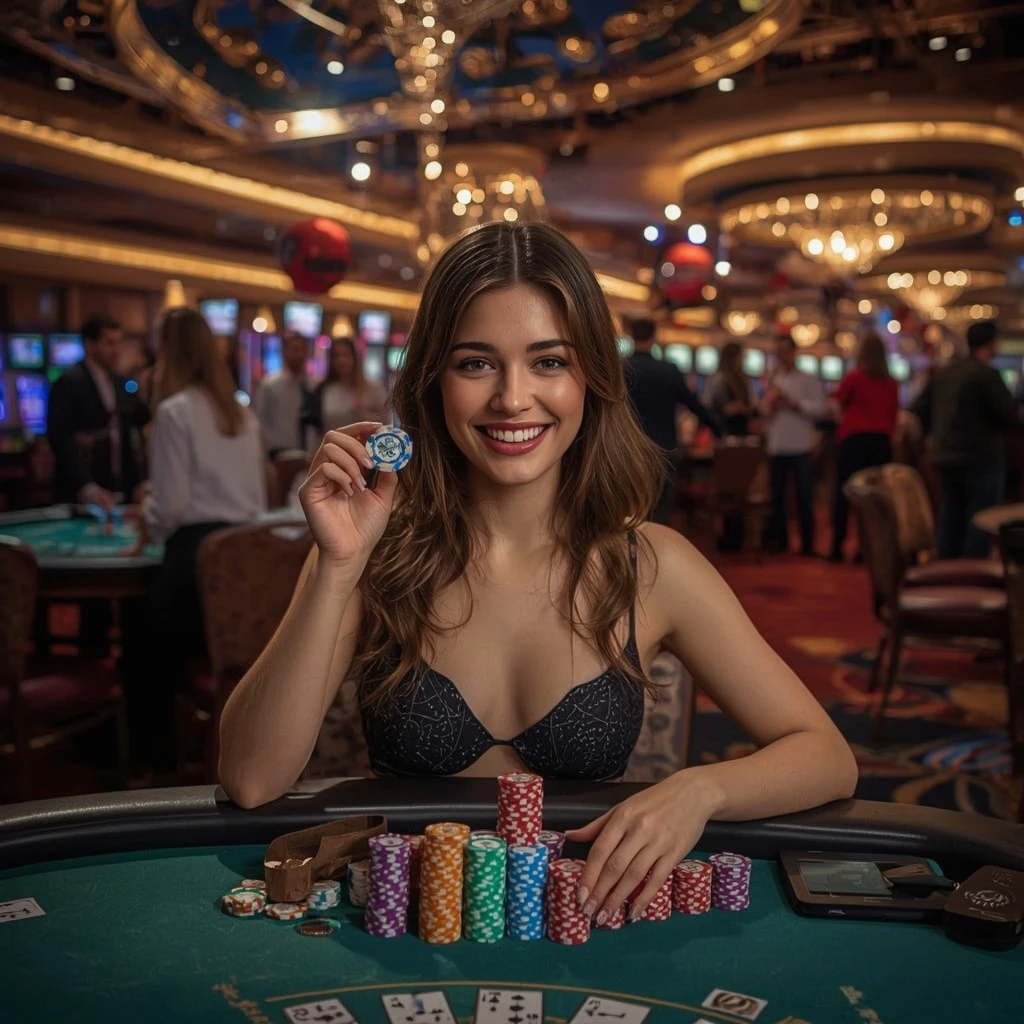 bonus dans les mains de l'homme au casino ASTROMANIA CASINO