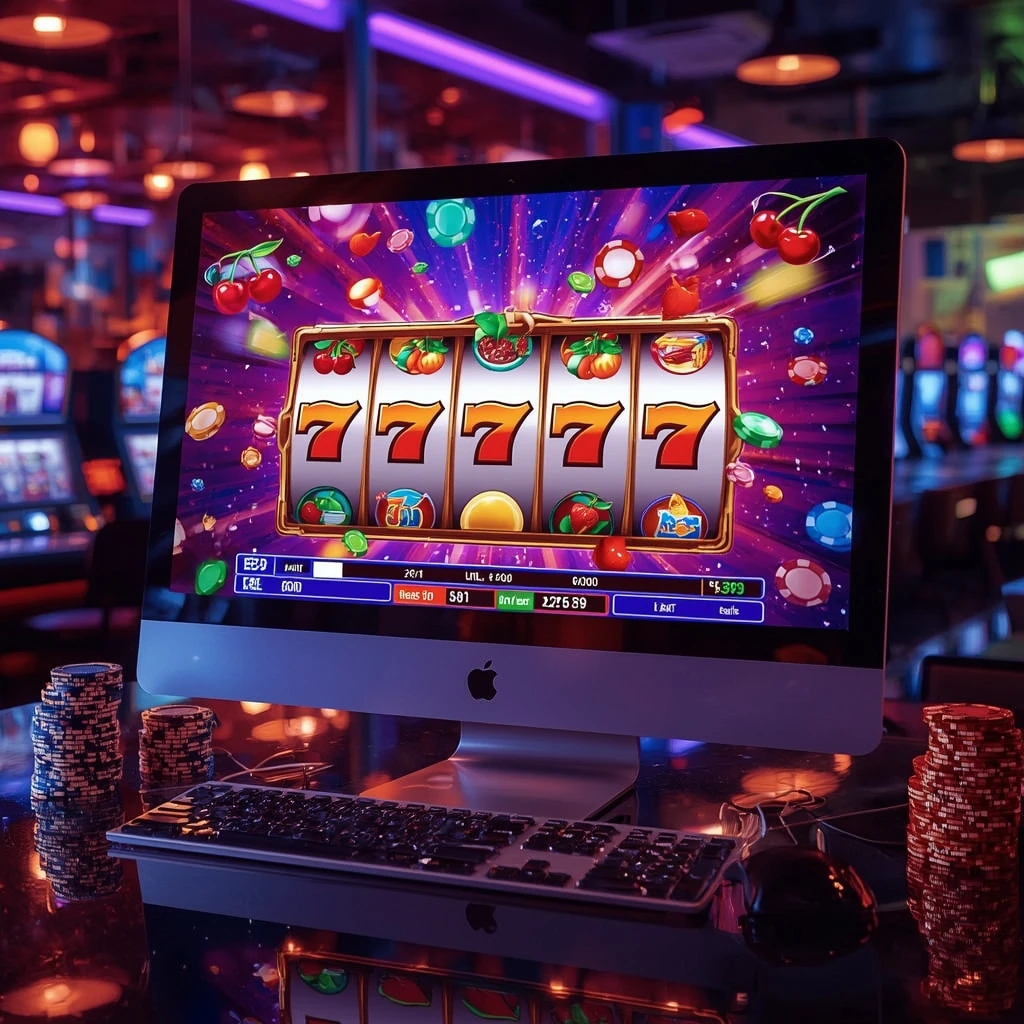 slots sur le moniteur ASTROMANIA CASINO